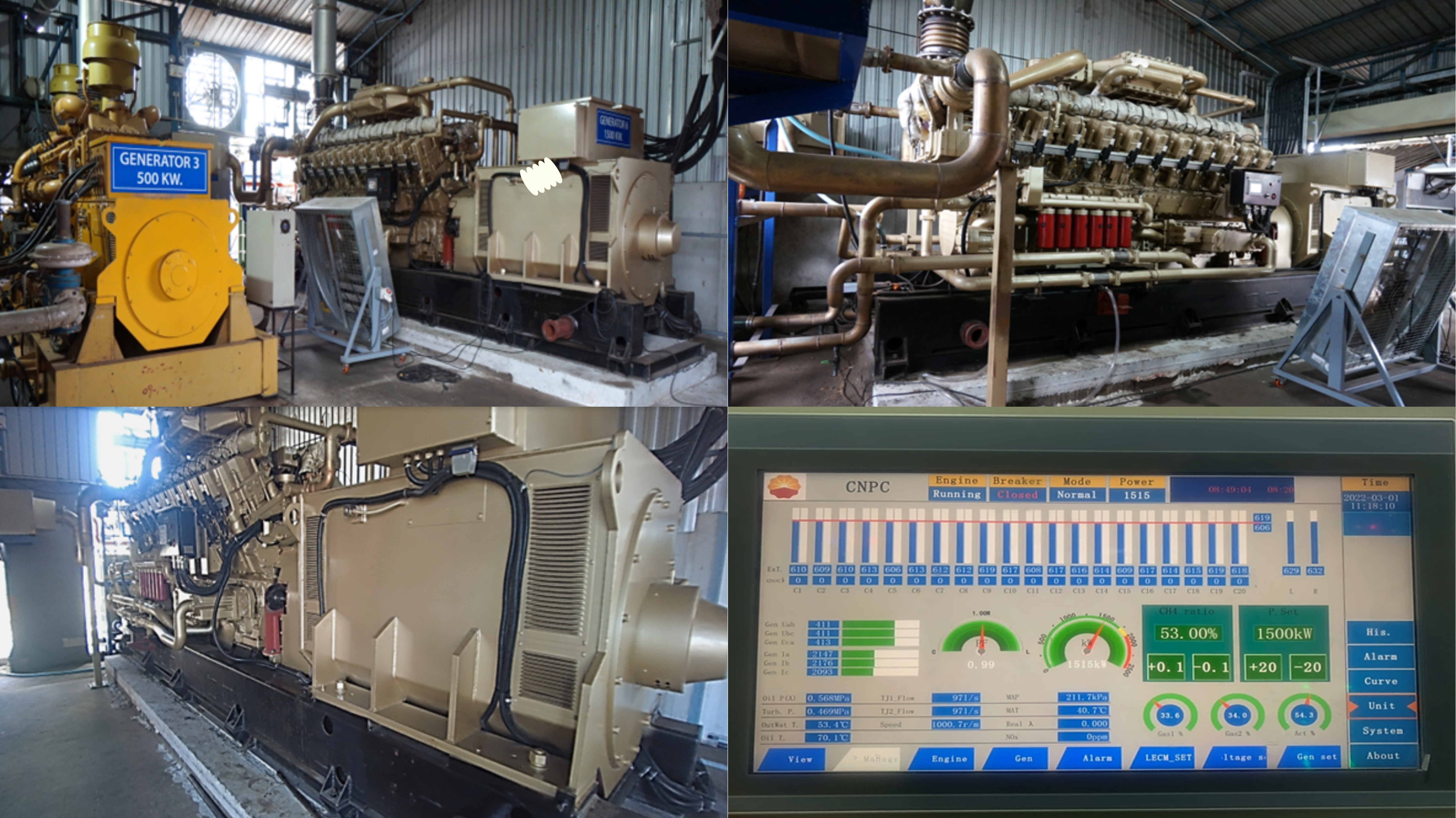 JCPC GAS GENERATORS IN THAILAND   (JCPC 1600GF SERIES)